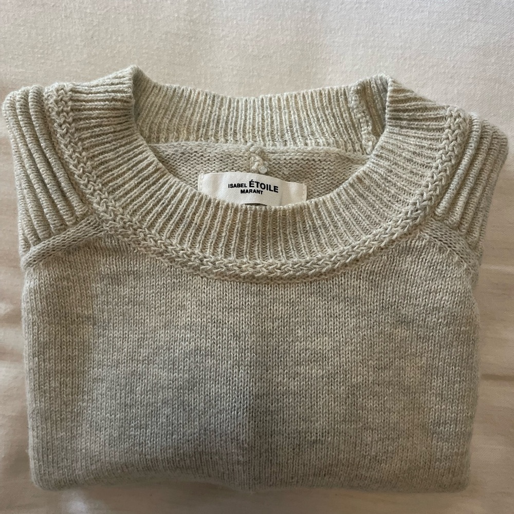 Isabel Marant Etoile Cotton/Wool Sweater 36 (XS) Split Hem